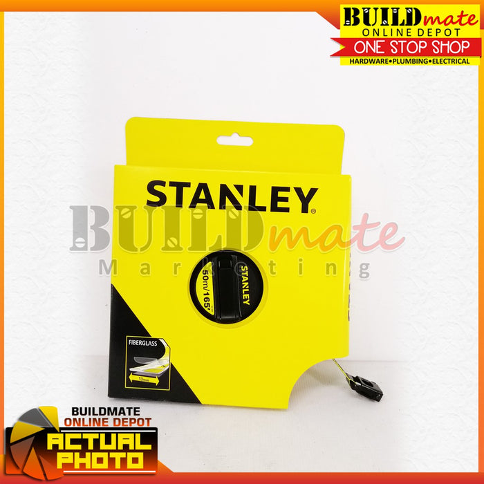 STANLEY ORIGINAL Closed Case Fiberglass Long Tape 50m/165ft 34-263 •BUILDMATE• SHT