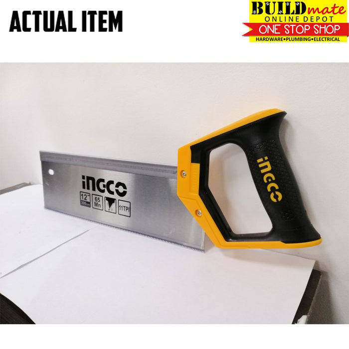 INGCO Miter Box and Back Saw SET HMBS3008 •BUILDMATE• IHT