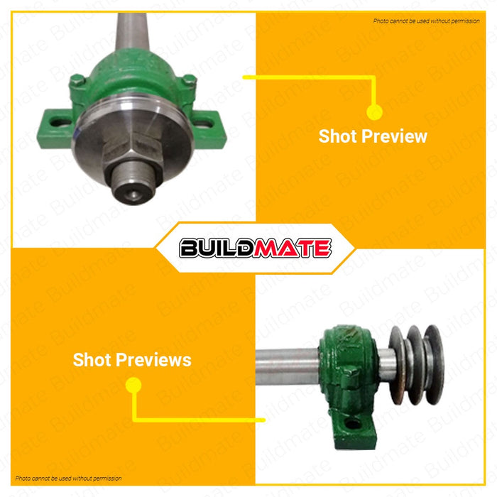 PROMAN | PROBUILD Shafting 1 1/4" Inch With Pillow Block No.1 Dual Blade Saw Shaft PT-SPB3 BUILDMATE