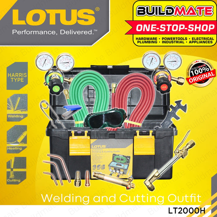 LOTUS Welding Welder and Cutting Outfit LT2000H •BUILDMATE• LHT