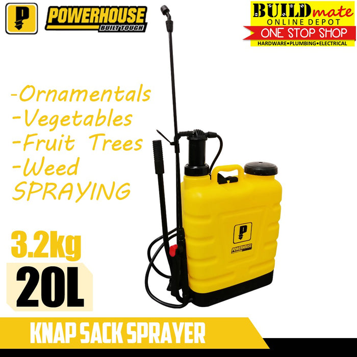 BUILDMATE Powerhouse Knapsack Sprayer 20L 3.2Kg - PHHT