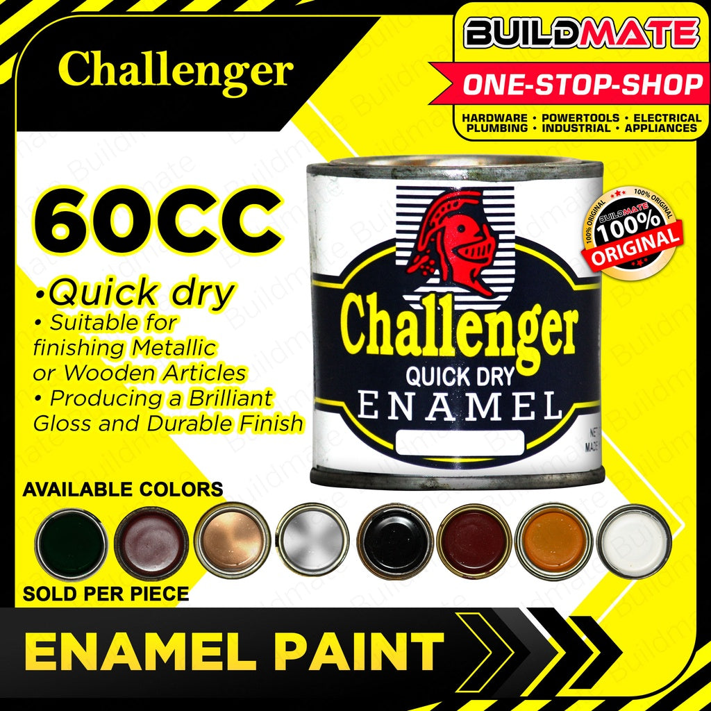 CHALLENGER Quick Dry Enamel Paint 60CC SOLD PER PIECE •BUILDMATE