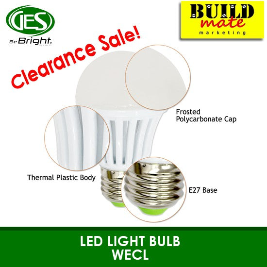 GES  Energy Saving LED Bulb 4w/5.5w/7w WECL SALE!!