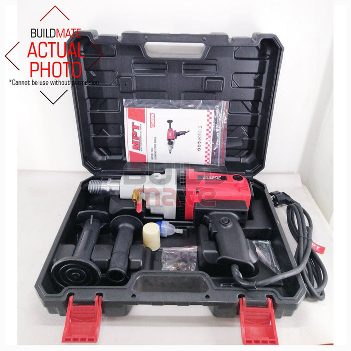 MPT Diamond Core Drill 1500W Ø110mm MDCD1103 Most Professional Tools •BUILDMATE•
