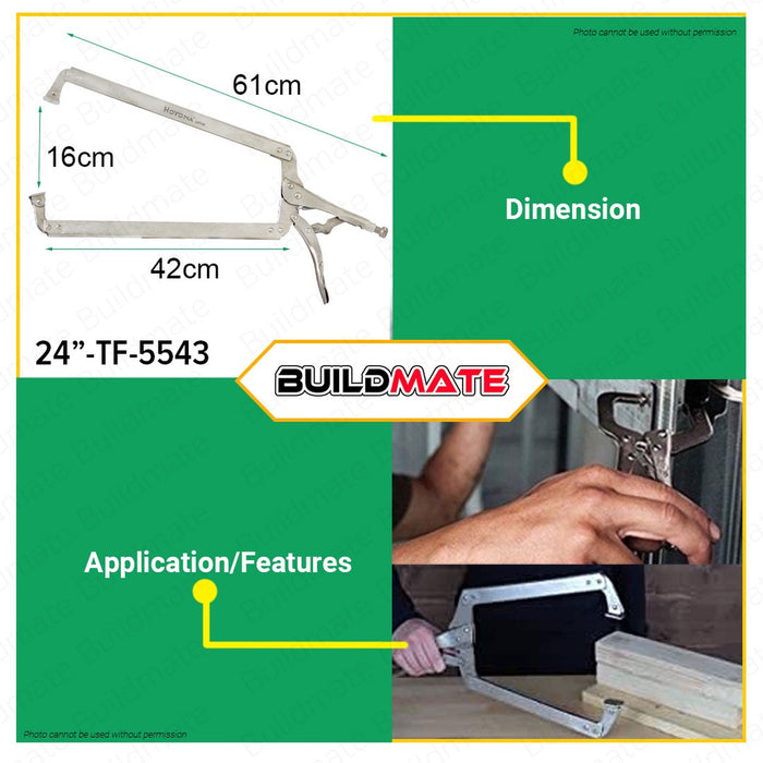 HOYOMA JAPAN C-Clamp Vise Grip Pliers 11 18 24 Inches SOLD PER PIECE 100% ORIGINAL •BUILDMATE•