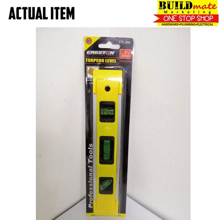 CRESTON Torpedo Level 9" Magnetic Base CTL-209