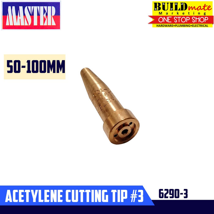 MASTER Acetylene Cutting Tip Nozzle #1/#2/#3