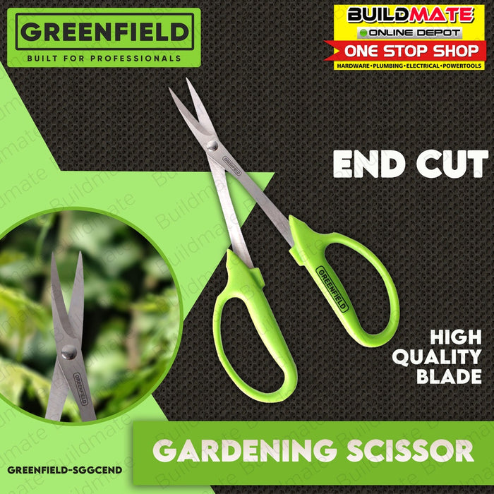 GREENFIELD End Cut Garden Plant Scissor Cutter SGGCEND •BUILDMATE•