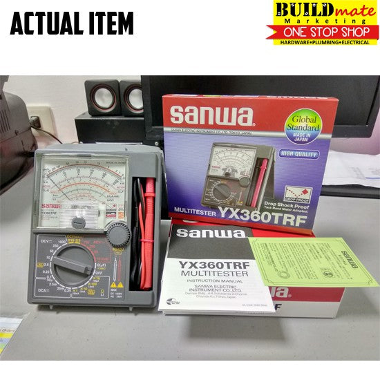 SANWA Analog Multi tester YX360TRF •JAPAN MADE•