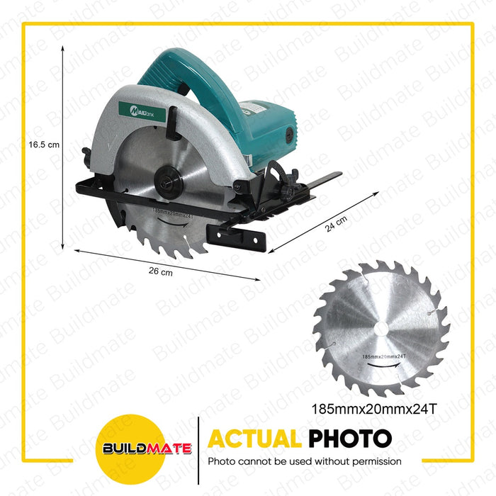 MAILTANK Power Circular Saw 7" 900W SH51 •BUILDMATE•