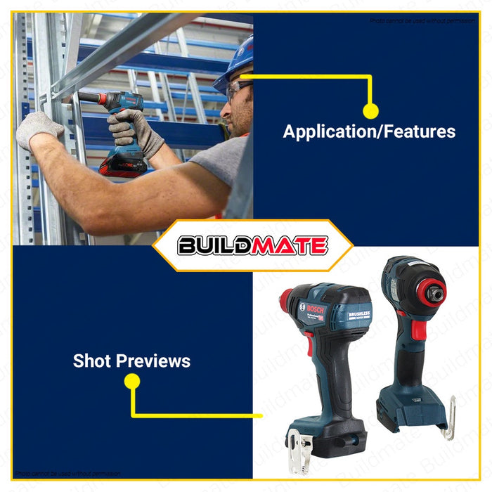 Bosch Professional Impact Drill Driver Solo In Case GDX 18V-200 06019J22L0 AUTHENTIC •BUILDMATE• BPT