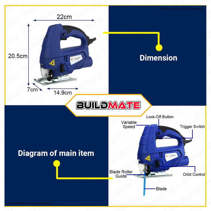 HOYOMA / OXFORD Electric Jigsaw 650W | 710W  •BUILDMATE•