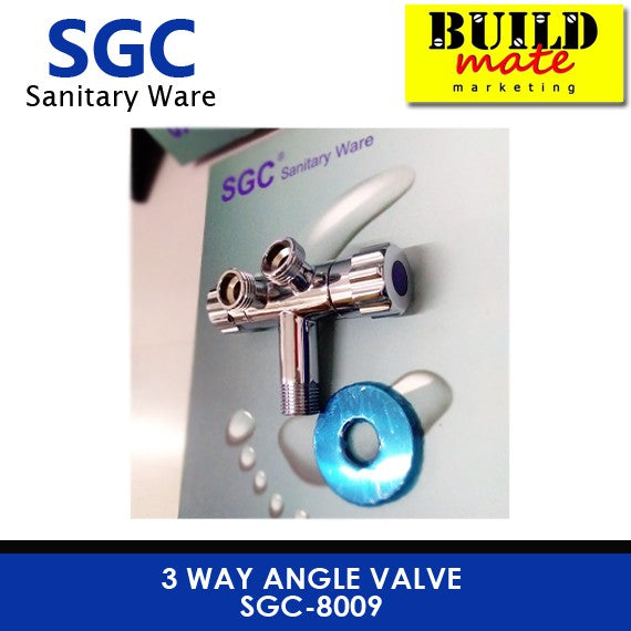 S.G.C. 3 Way Angle Valve S.G.C.-8009