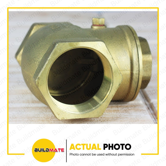 WATERHOUSE by POWERHOUSE Brass Swing Check Valve 1-1/4" | 1-1/2" | 2" SOLD PER PIECE •BUILDMATE•