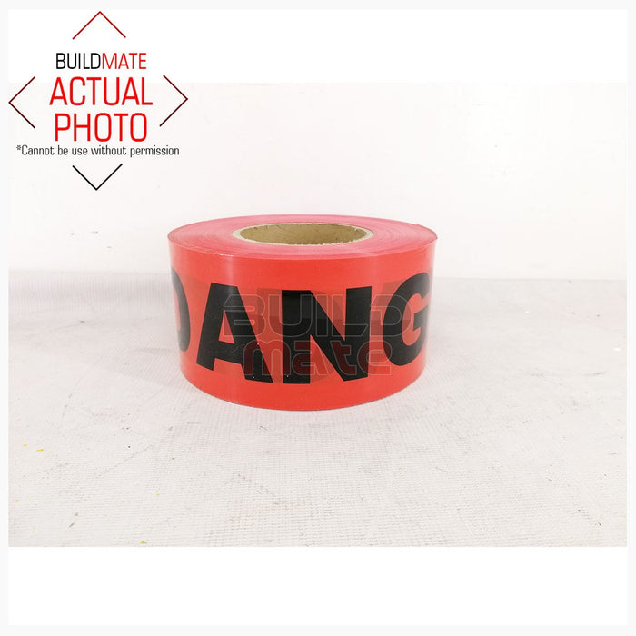 Safety Red DANGER Tape Roll 3