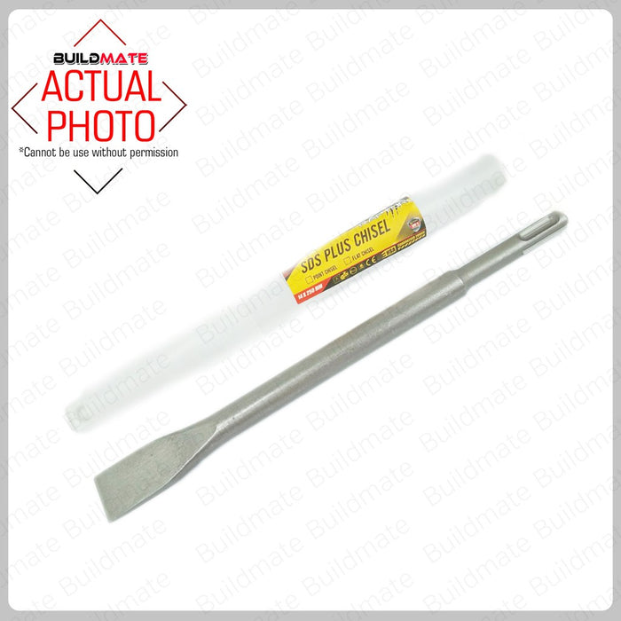 POWERHOUSE SDS Plus Chisel Flat Type14x250mm For Rotary Hammer•BUILDMATE• PTAA