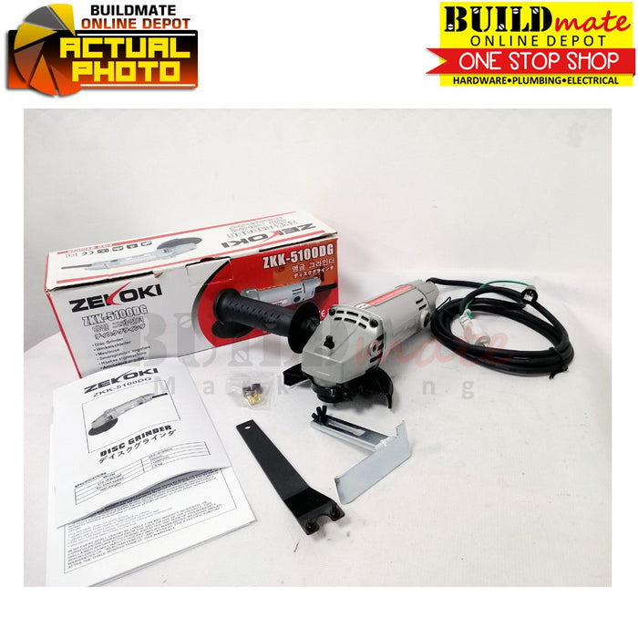 Zekoki COMBO Angle Grinder ZKK-5100DG PLUS Electric Drill ZKK-1045PD •BUILDMATE•