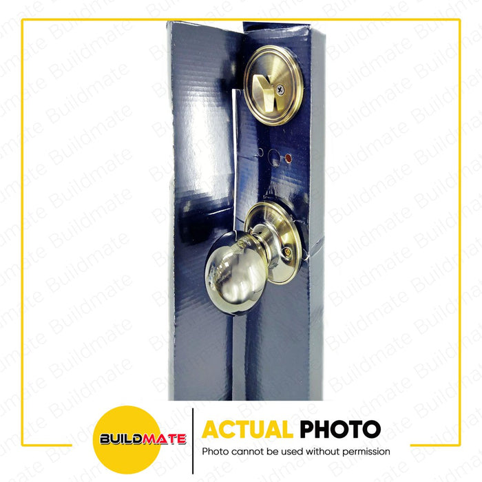 POWERHOUSE PRO SERIES Entrance Handle Set PH8051ABET Antique Brass Finish US5 •BUILDMATE•