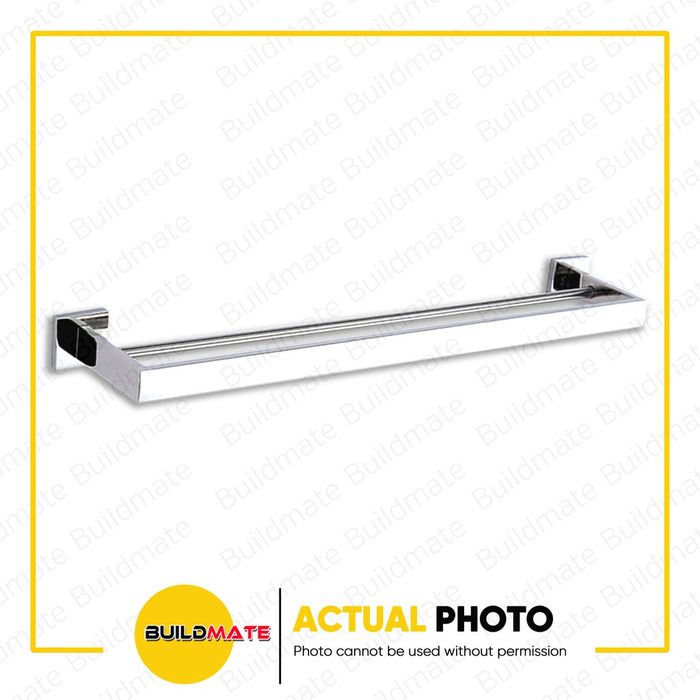 WATERHOUSE by POWERHOUSE Square Type Dual Towel Bar 24" Stainless 304 •BUILDMATE• PHWH
