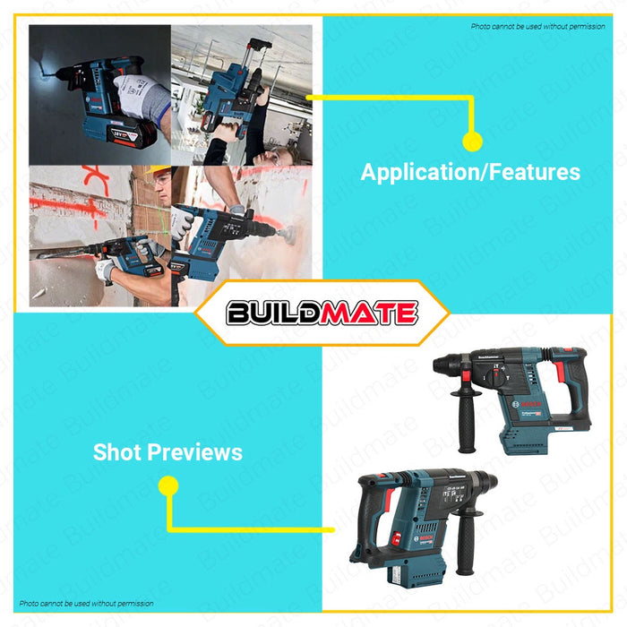 Bosch hammer drill machine 26mm cheap