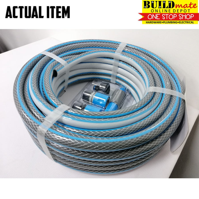CRESTON 1/2" PVC Water Garden Hose With Sprayer Nozzle 20Meter CW-9020