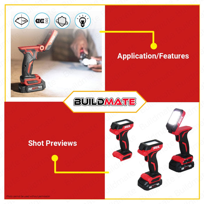 SKIL Cordless Working Light Work Light LED 12V PWR CORE 12 LH5531C-00 •BUILDMATE•