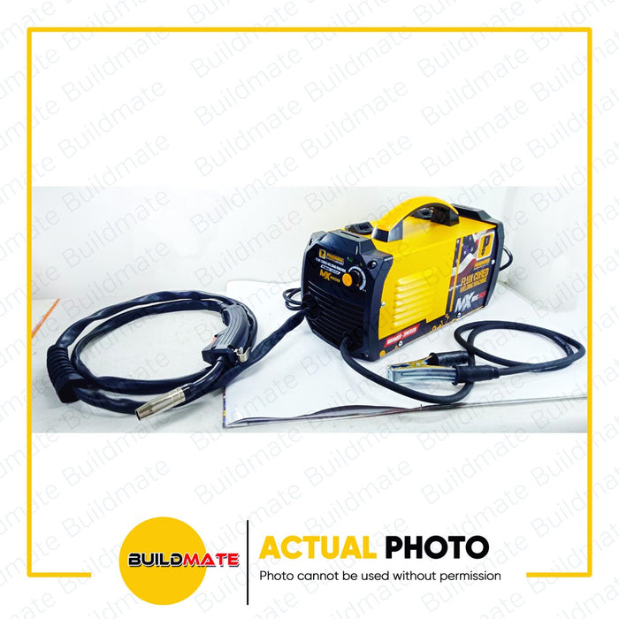 POWERHOUSE MIGWELD 200A Gasless MIG Inverter IGBT ARC Flux Cored Portable Welding Machine with 750W Angle Grinder- PHWM