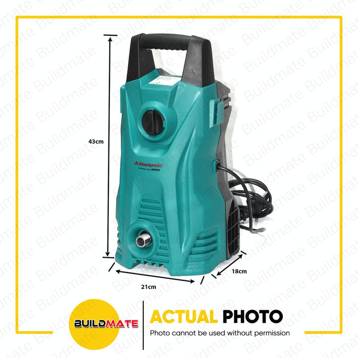 JR KAWASAKI Portable Pressure Washer 1600W JRHPW1600  •BUILDMATE•