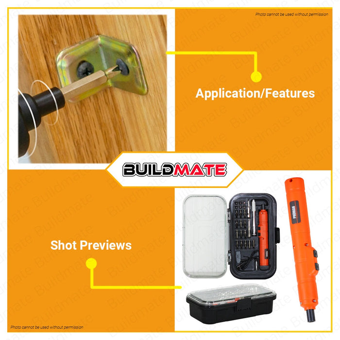 PROMAN Cordless Rechargeable Screwdriver PT-CS4.8V 100% ORIGINAL / AUTHENTIC •BUILDMATE•