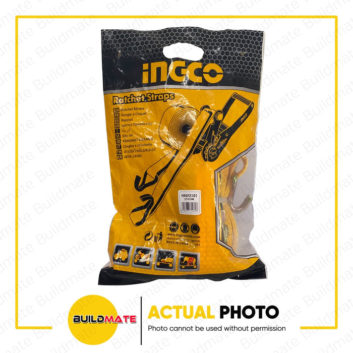 INGCO Ratchet Strap 2 TONS HRSP2101 •BUILDMATE• HT2