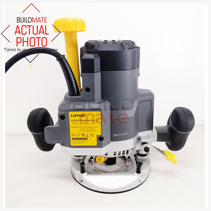 LOTUS Plunge Router 1/2" 2200W LTPR2200X •BUILDMATE• LPT LOTUS