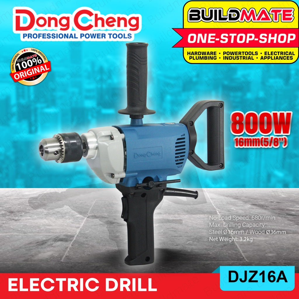 DONG CHENG Die Electric Drill 800W 16mm DJZ16A •BUILDMATE• — Buildmate