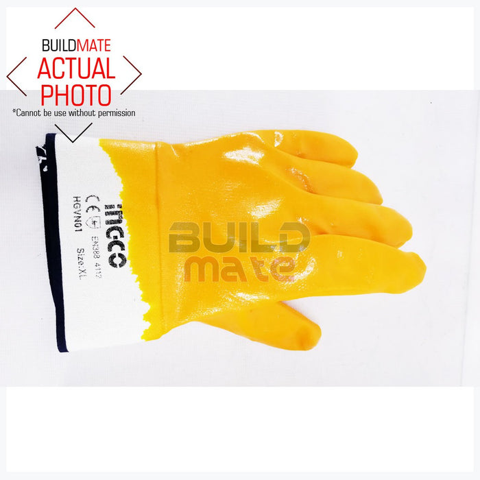 INGCO Fully Coated in Heavy Nitrile Gloves XL HGVN01 •BUILDMATE• IHT