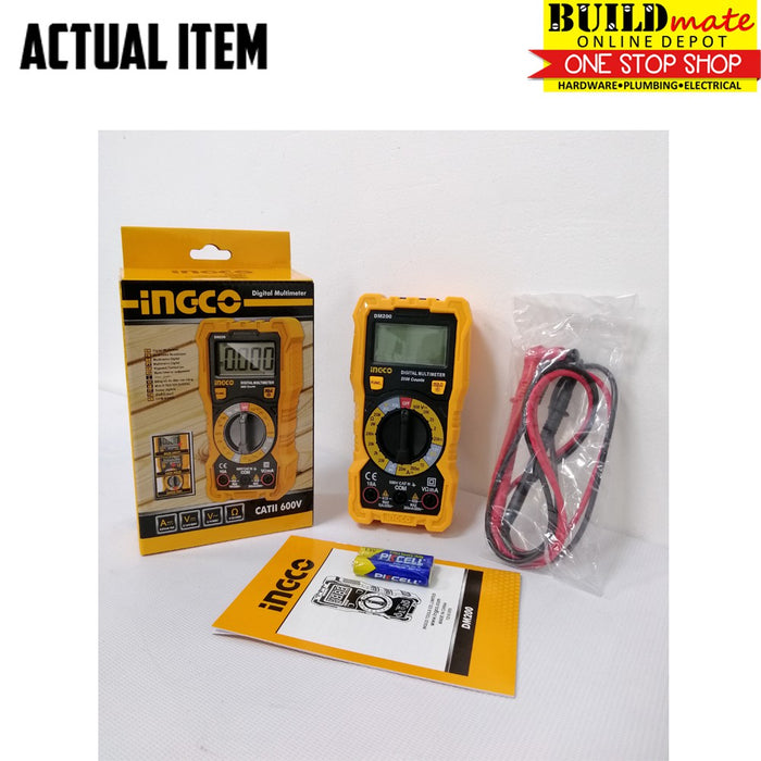 Multimeter Inco Model INGCO Digital Multimeter DM200 IPT — Buildmate
