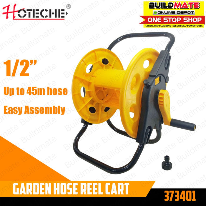 HOTECHE Garden Hose Reel Cart 45m 1/2" 373401 •BUILDMATE•