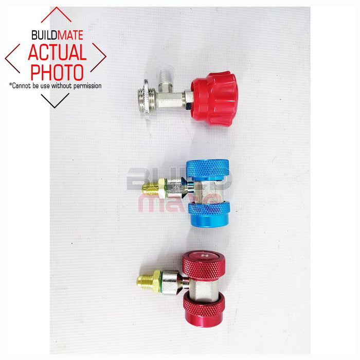 MEGA Manifold Gauge Set Tester R134A •BUILDMATE•