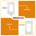 Omni 3-Gang Plate WWP-113 WIDE SERIES •BUILDMATE•