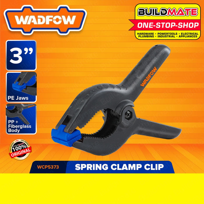 WADFOW Spring Clamp 3" | 4" | 6" | 9" Inch [SOLD PER PIECE] Backdrop Clips Clamps •BUILDMATE• WHT