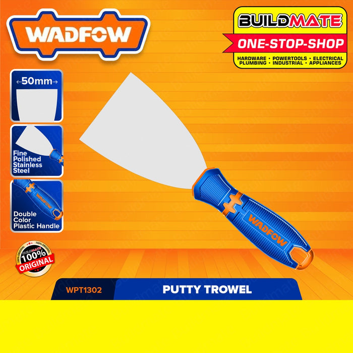 WADFOW Stainless Steel Putty Trowel 50mm | 63mm [SOLD PER PIECE] Putty Trowel Scraper •BUILDMATE WHT