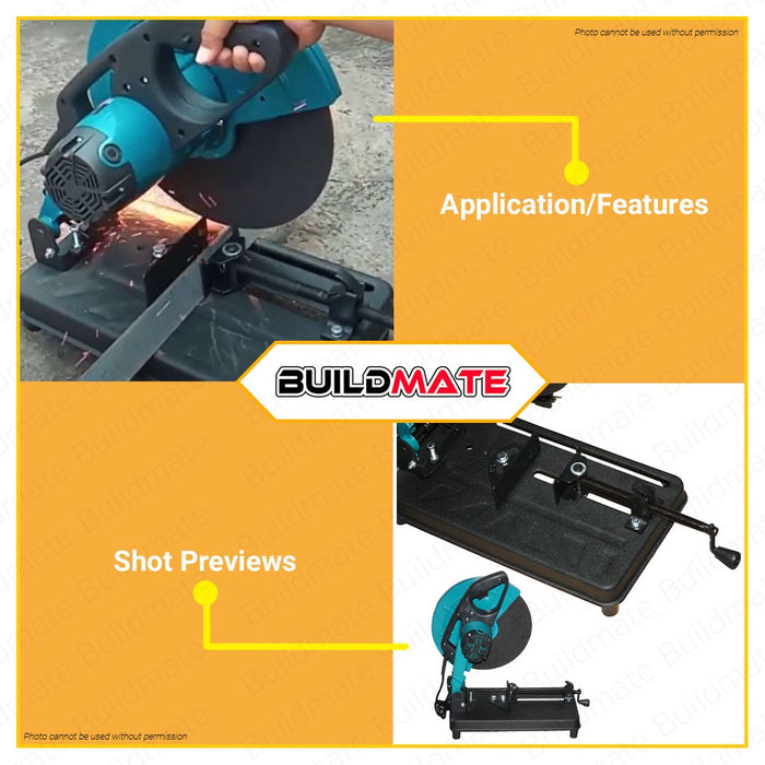 JR KAWASAKI Chop Saw Cut Off Machine 14" 2300W 2414ND 100% ORIGINAL / AUTHENTIC •BUILDMATE•