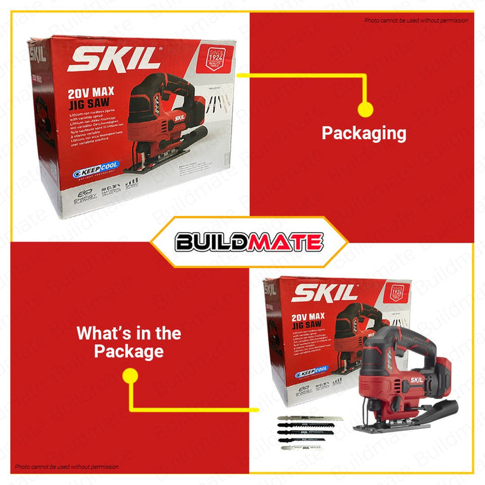 SKIL Jigsaw Jig Saw 20V SW1E3420CA BARE UNIT ONLY •BUILDMATE•