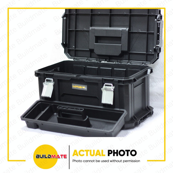 LOTUS X-CONNECT 2 Side Handle with  Stacking Locks Tool Box LTXC36GT •BUILDMATE•