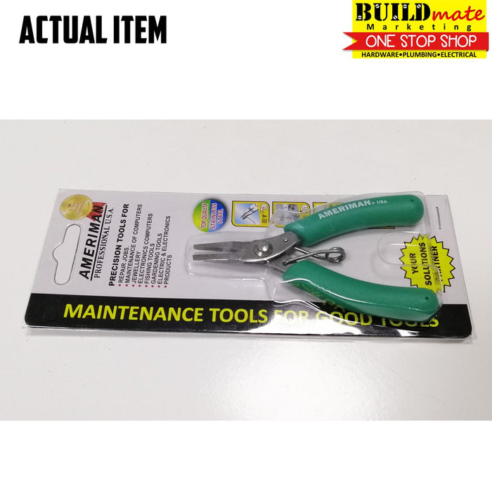 Ameriman 4" Flat Nose Pliers MP-102