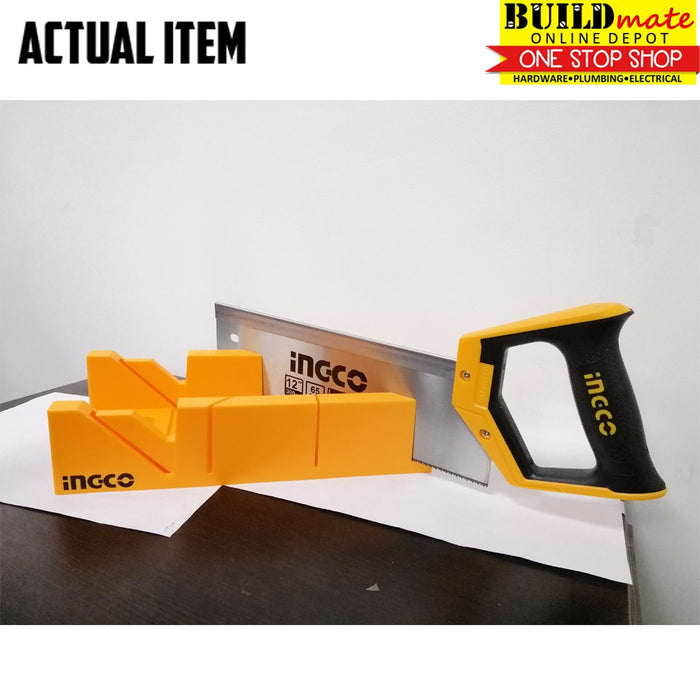 INGCO Miter Box and Back Saw SET HMBS3008 •BUILDMATE• IHT