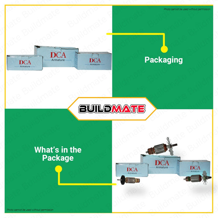 DCA SPARE PARTS ARMATURE SOLD PER PIECE  •BUILDMATE•