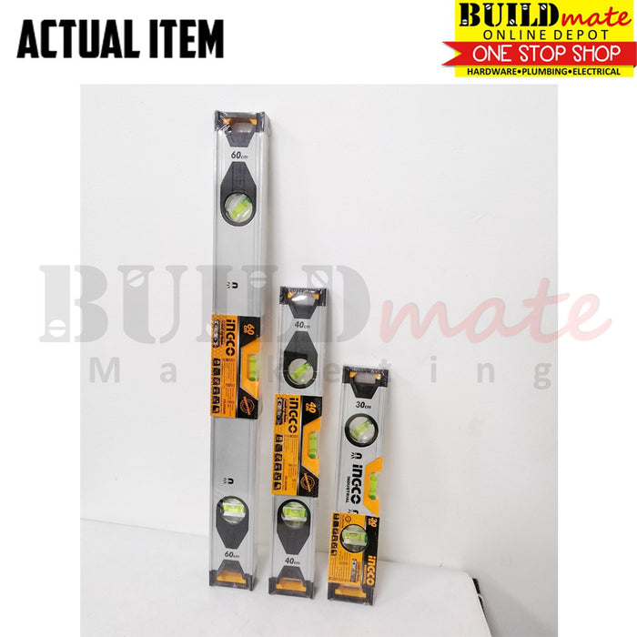 INGCO Spirit Bubble Level Double Side Milled w/ Powerful Magnets 30cm | 40cm | 60cm •BUILDMATE• IHT