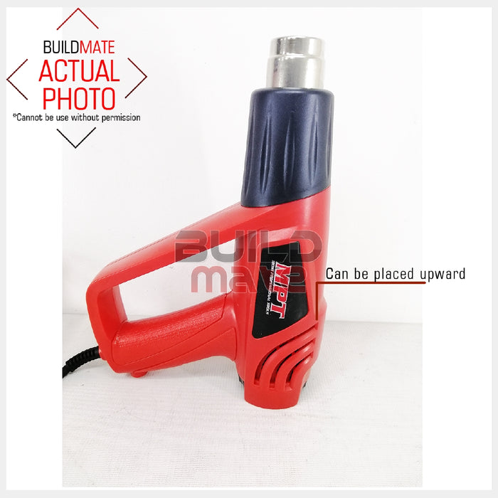MPT Hot Air Heat Gun Hot Shrink Selaer PVC Bender 2000W MHG2003 Most Professional Tools •BUILDMATE•