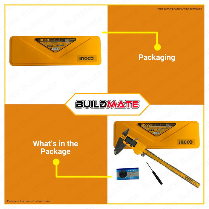 INGCO Digital Caliper 200mm HDCD28200 •BUILDMATE• IHT
