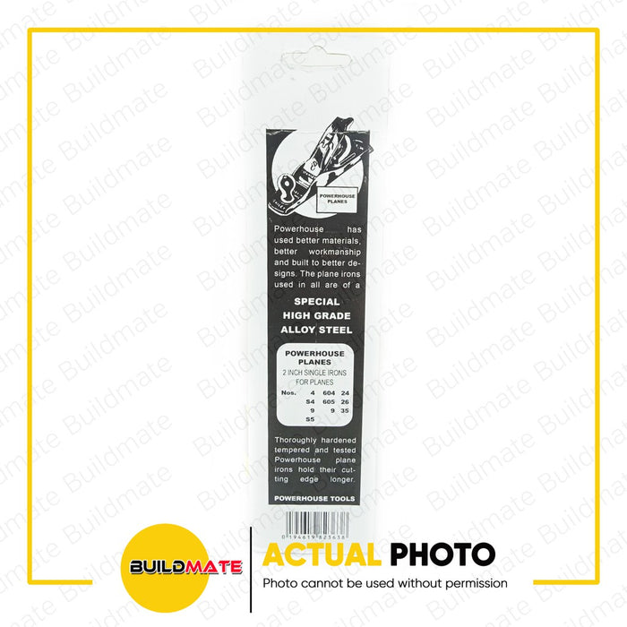 POWERHOUSE Single Plane Iron Blade  2" •BUILDMATE• PHHT
