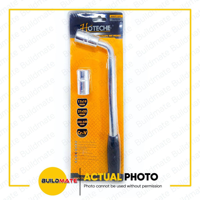 HOTECHE L Type Telescopic Nut Wrench 191721 •BUILDMATE•